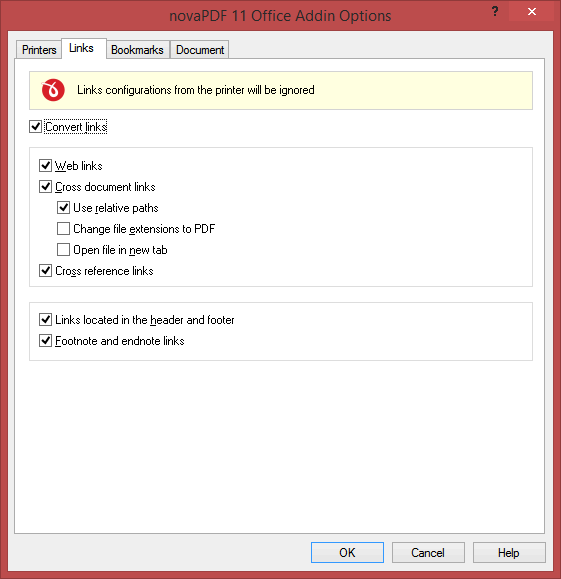 Word Addin - Links Word Addin - Links